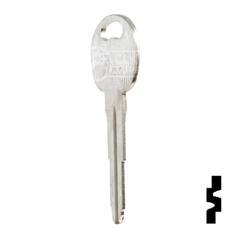 Uncut Key Blank | Hyundai | X232, HY12 - Image 22