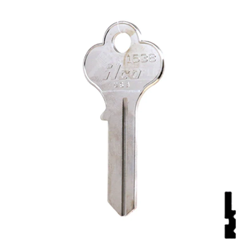 Uncut Key Blank | Ideal | 1538 - Image 24