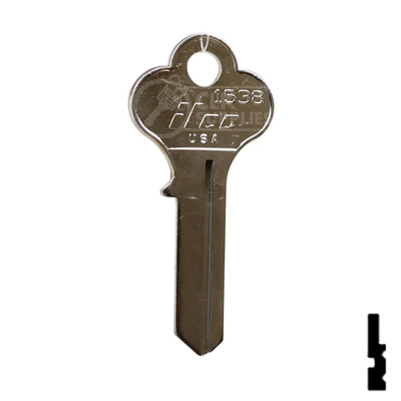 Uncut Key Blank | Ideal | 1538 - Image 3