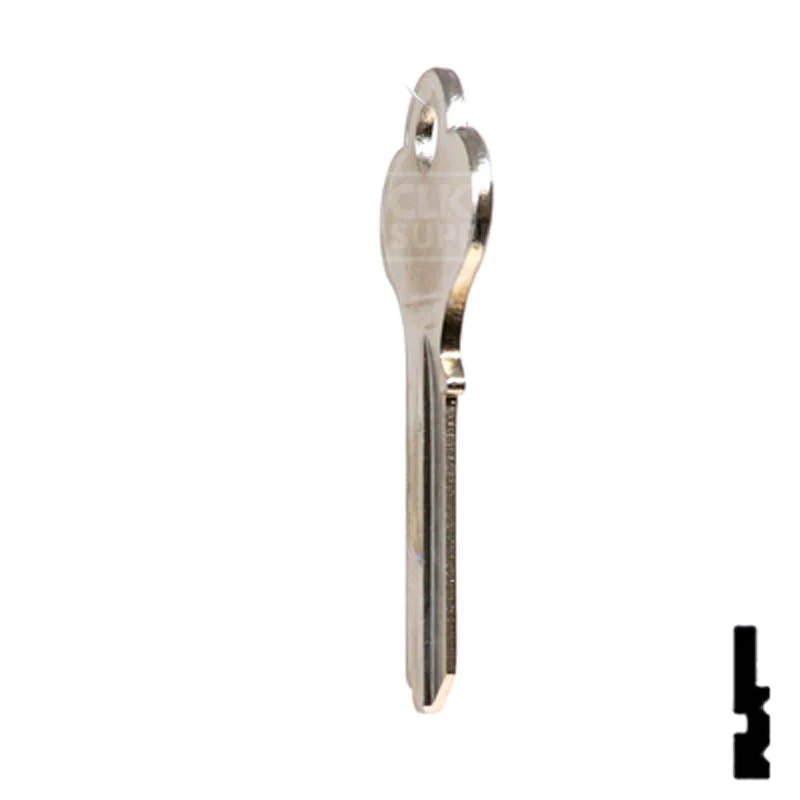 Uncut Key Blank | Ideal | 1538 - Image 9