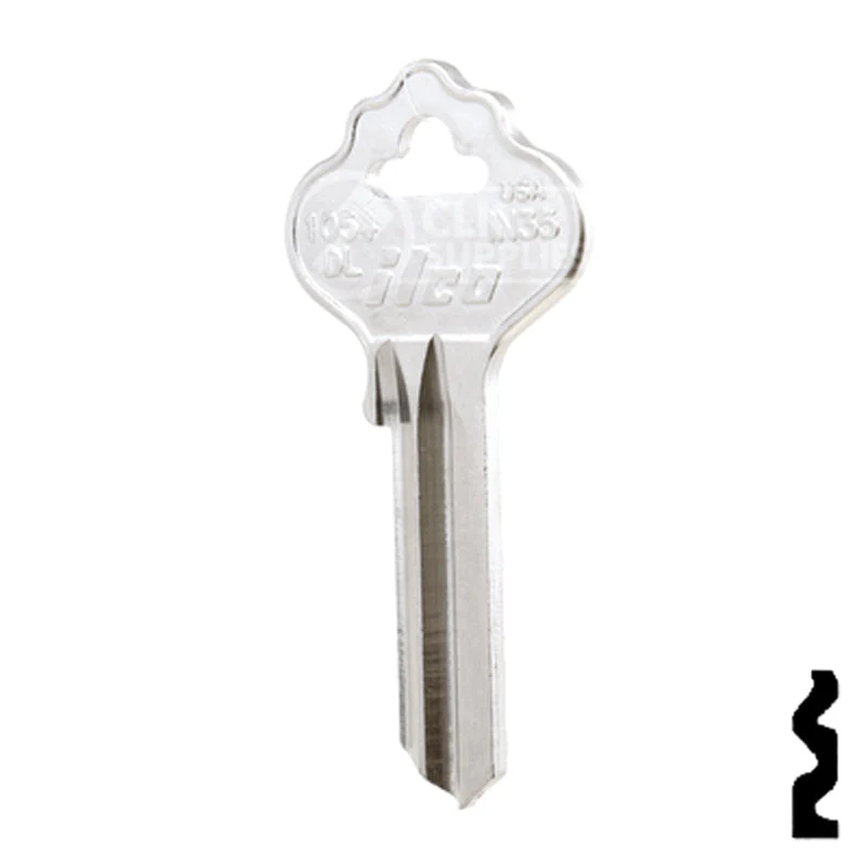 Uncut Key Blank | Ilco | 1054DL, IN35 - Image 23