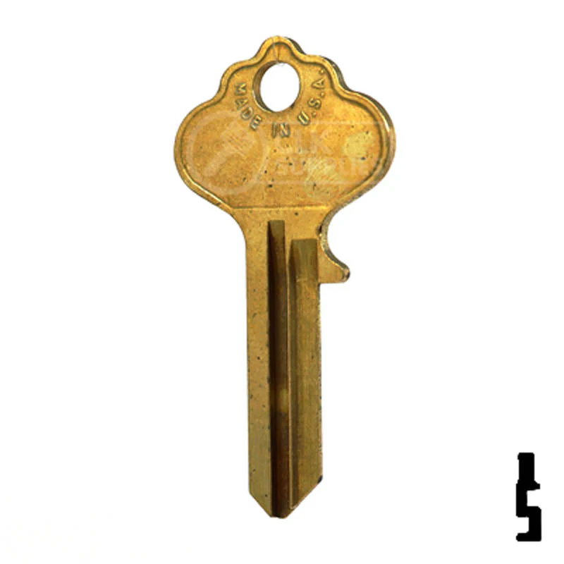 Uncut Key Blank | Ilco, Corbin Russwin | IN18, X1054F - Image 11