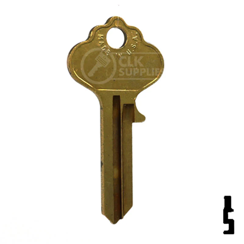 Uncut Key Blank | Ilco, Corbin Russwin | IN18, X1054F - Image 14