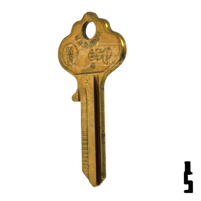 Uncut Key Blank | Ilco, Corbin Russwin | IN18, X1054F - Image 22