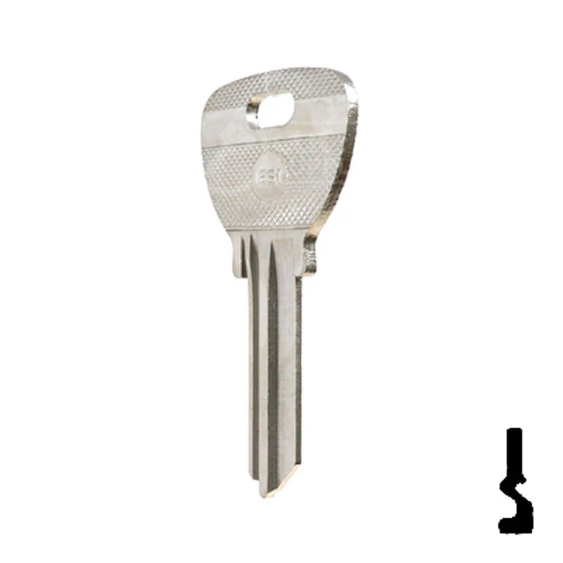 Uncut Key Blank | Escurra | ES1, ES-1I - Image 10