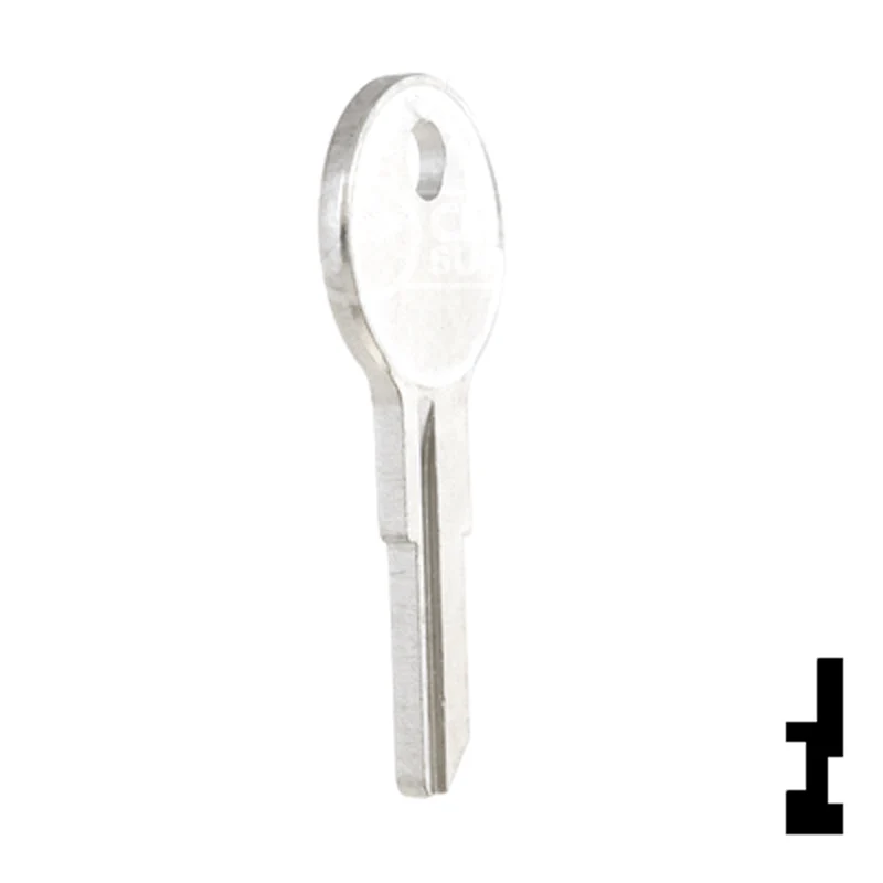 Uncut Key Blank | Illinios | 1043J, IL11 - Image 17