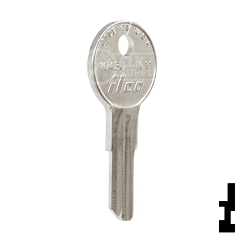 Uncut Key Blank | Illinios | 1043J, IL11 - Image 4
