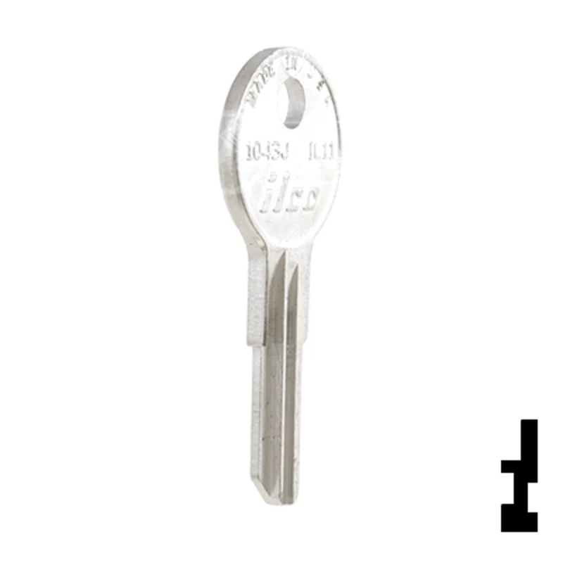 Uncut Key Blank | Illinios | 1043J, IL11 - Image 5