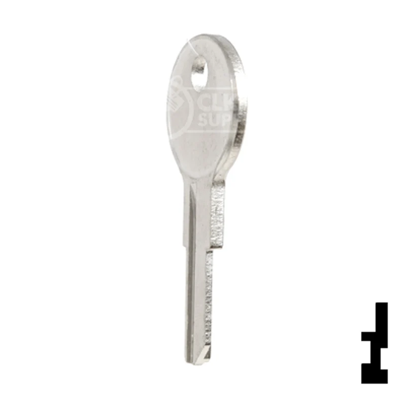 Uncut Key Blank | Illinios | 1043J, IL11 - Image 9