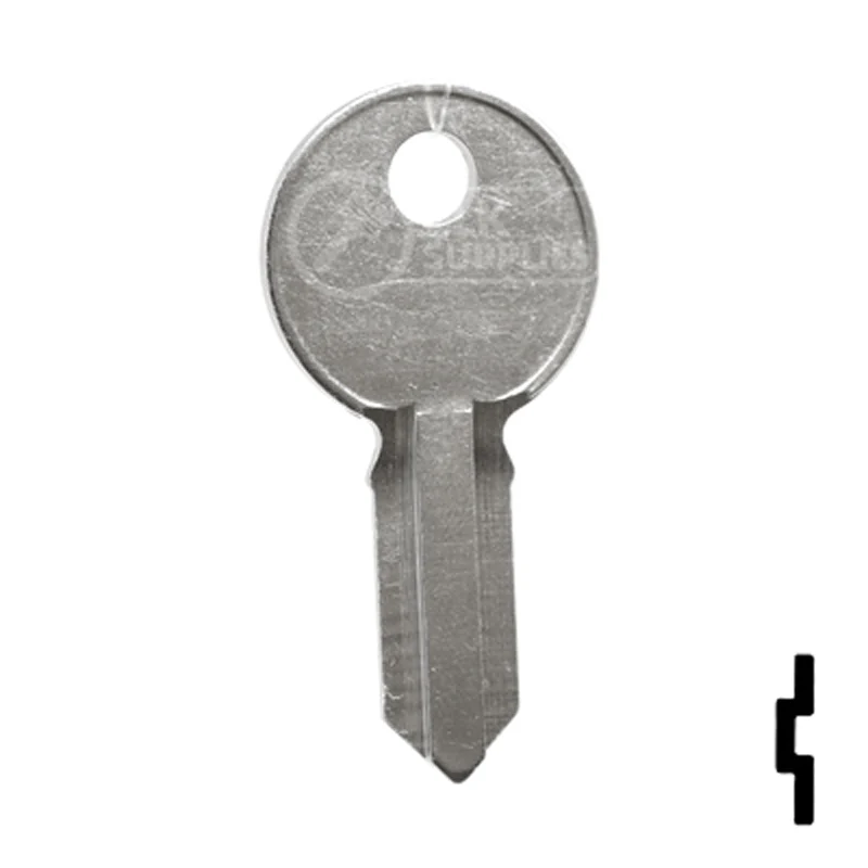 Uncut Key Blank | Illinois | 1041HM - Image 14