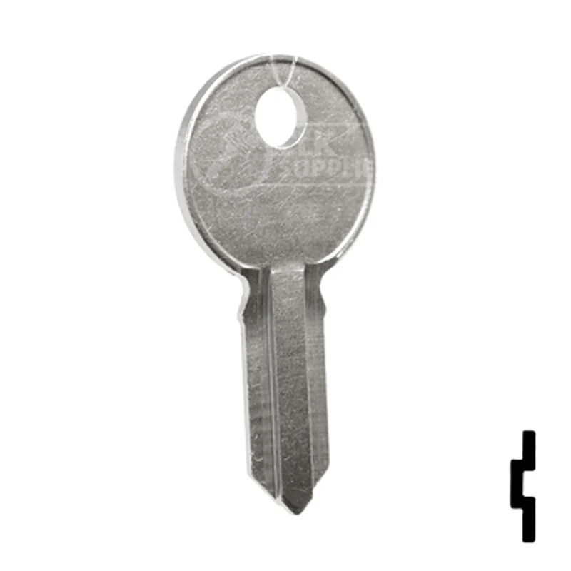 Uncut Key Blank | Illinois | 1041HM - Image 15