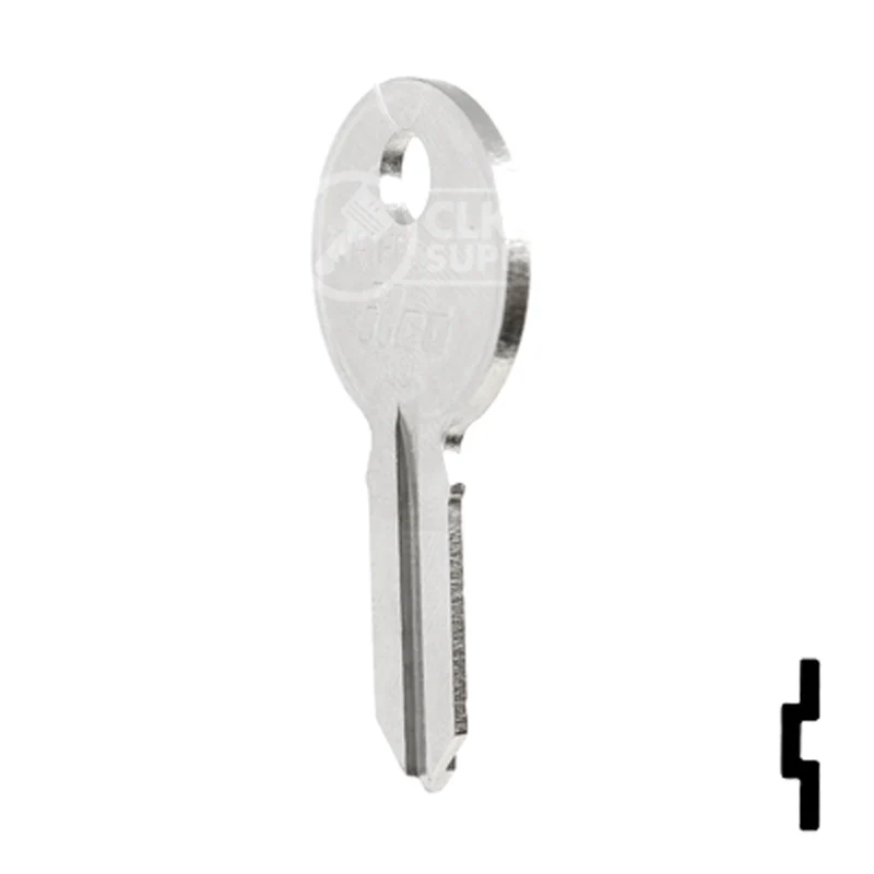 Uncut Key Blank | Illinois | 1041HM - Image 21