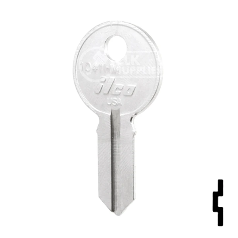 Uncut Key Blank | Illinois | 1041HM - Image 23