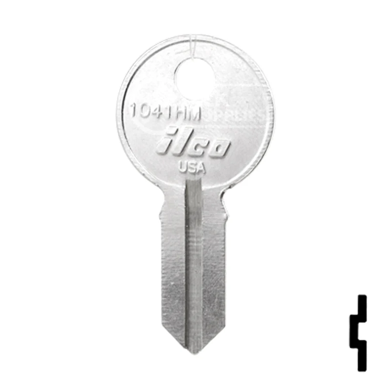 Uncut Key Blank | Illinois | 1041HM - Image 24
