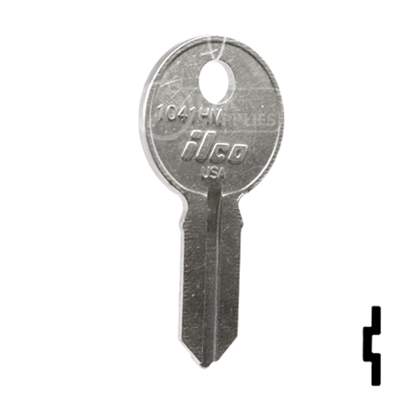 Uncut Key Blank | Illinois | 1041HM - Image 3