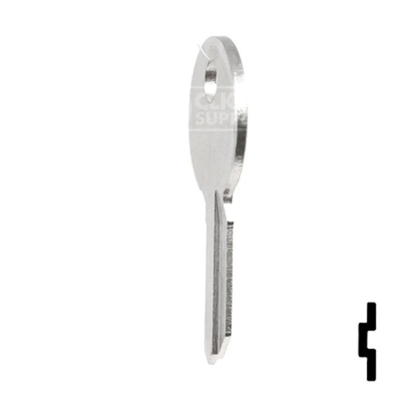 Uncut Key Blank | Illinois | 1041HM - Image 8