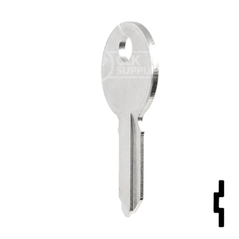 Uncut Key Blank | Illinois | 1041HM - Image 9