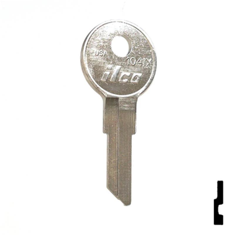 Uncut Key Blank | Chicago | 1041X - Image 2