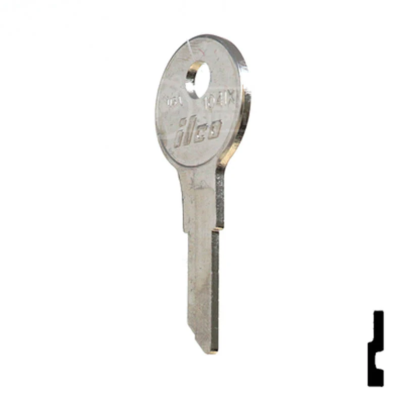 Uncut Key Blank | Chicago | 1041X - Image 21
