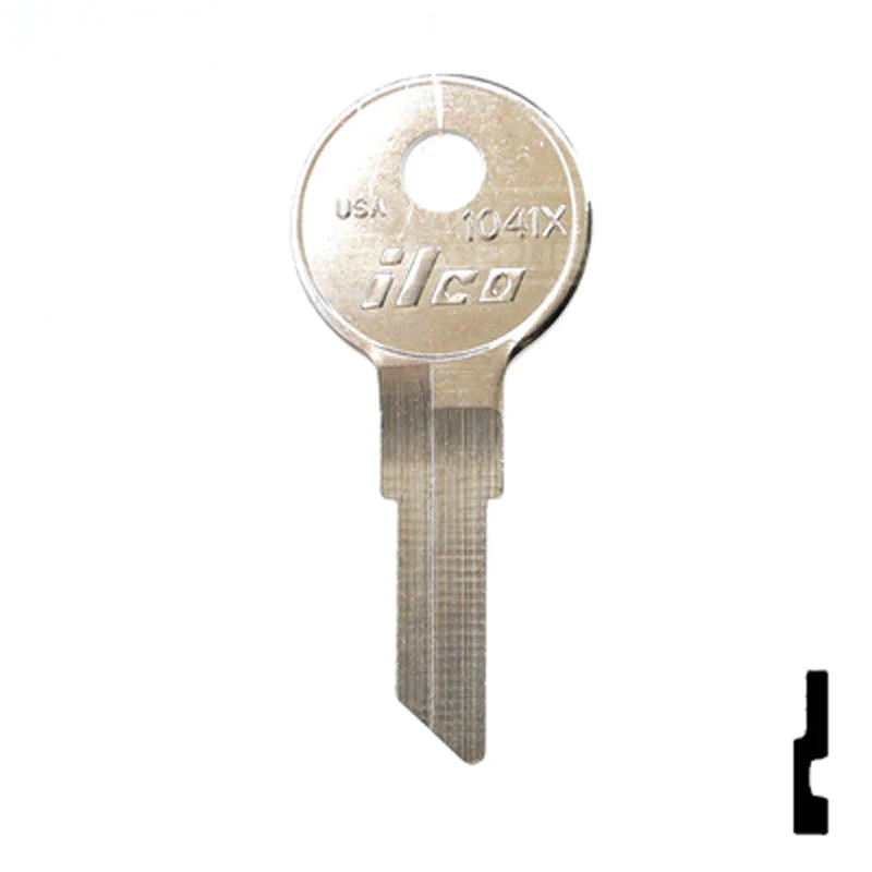 Uncut Key Blank | Chicago | 1041X - Image 24