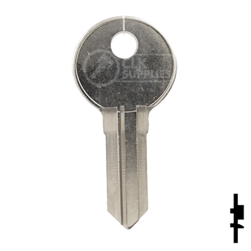 Uncut Key Blank | Illinois | 1042B - Image 13