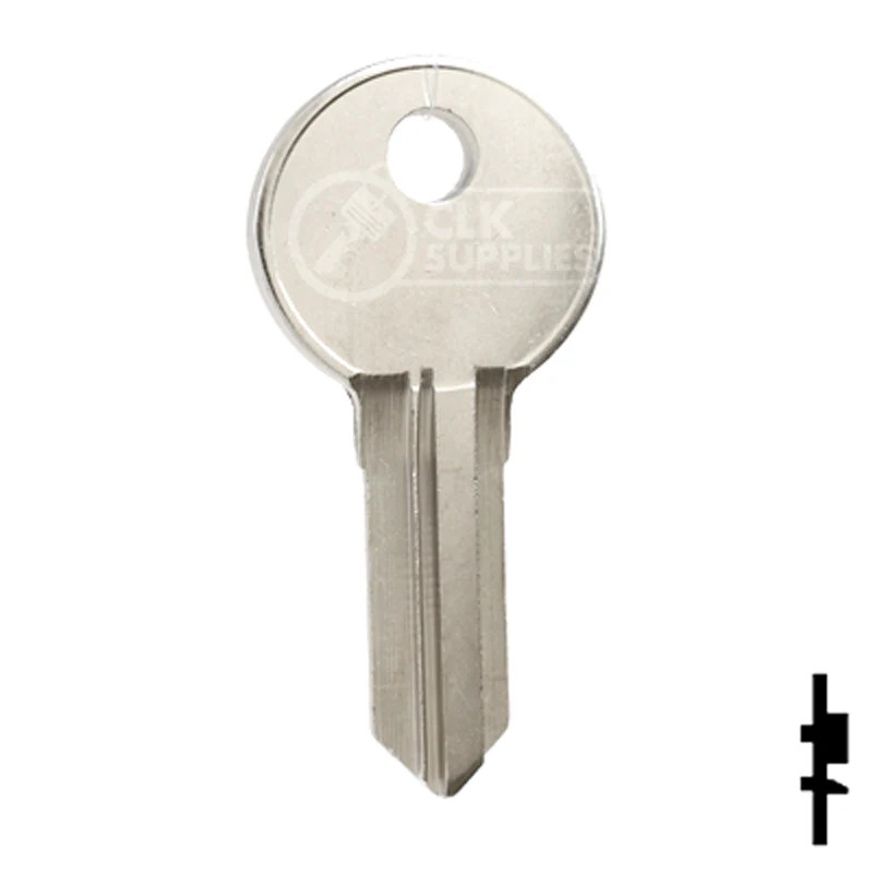Uncut Key Blank | Illinois | 1042B - Image 14