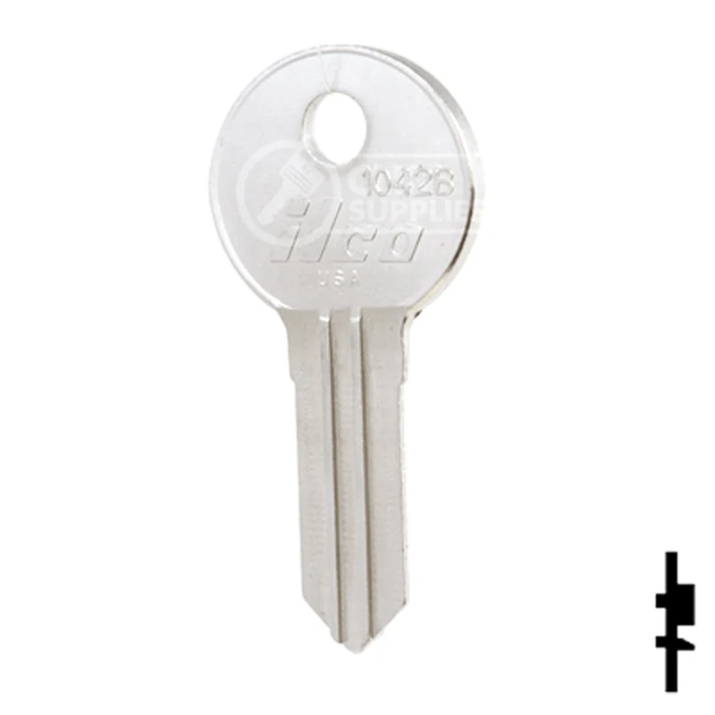 Uncut Key Blank | Illinois | 1042B - Image 23