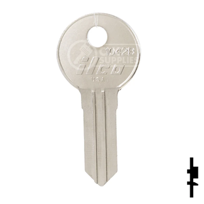 Uncut Key Blank | Illinois | 1042B - Image 24