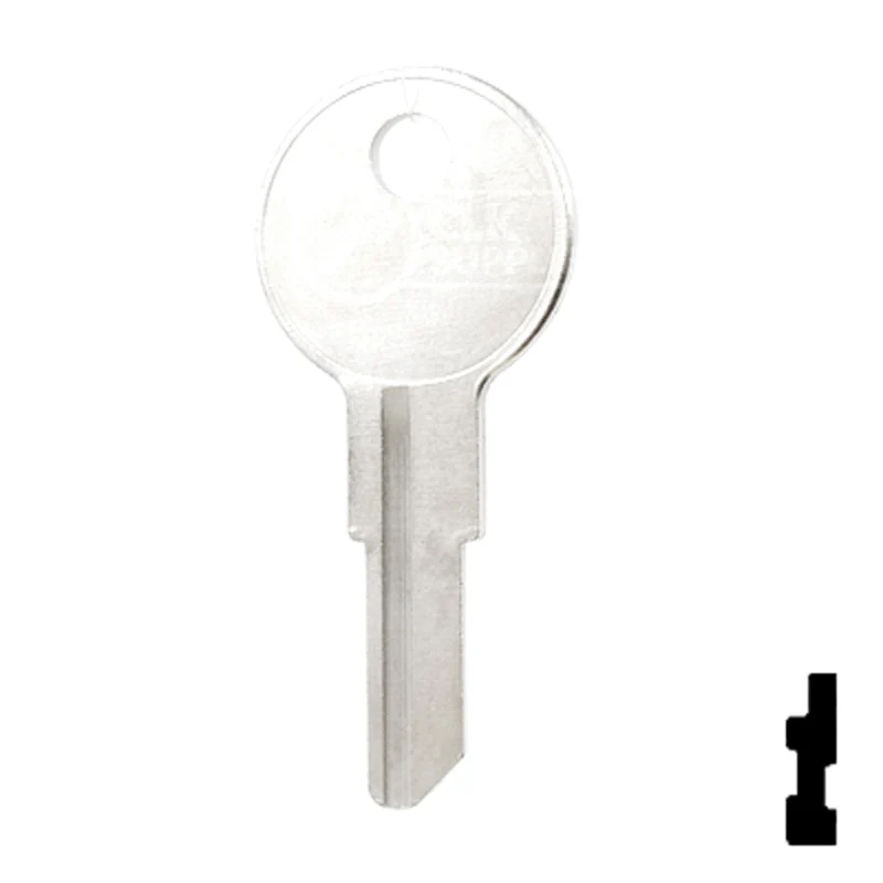 Uncut Key Blank | Illinois | 1043B, IL9 - Image 12