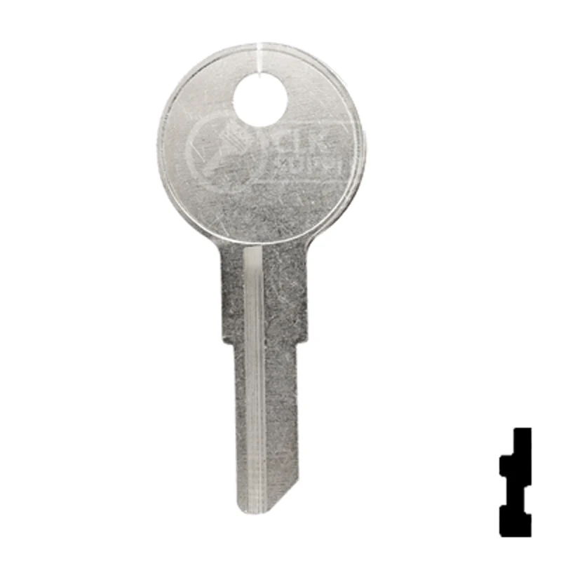 Uncut Key Blank | Illinois | 1043B, IL9 - Image 13