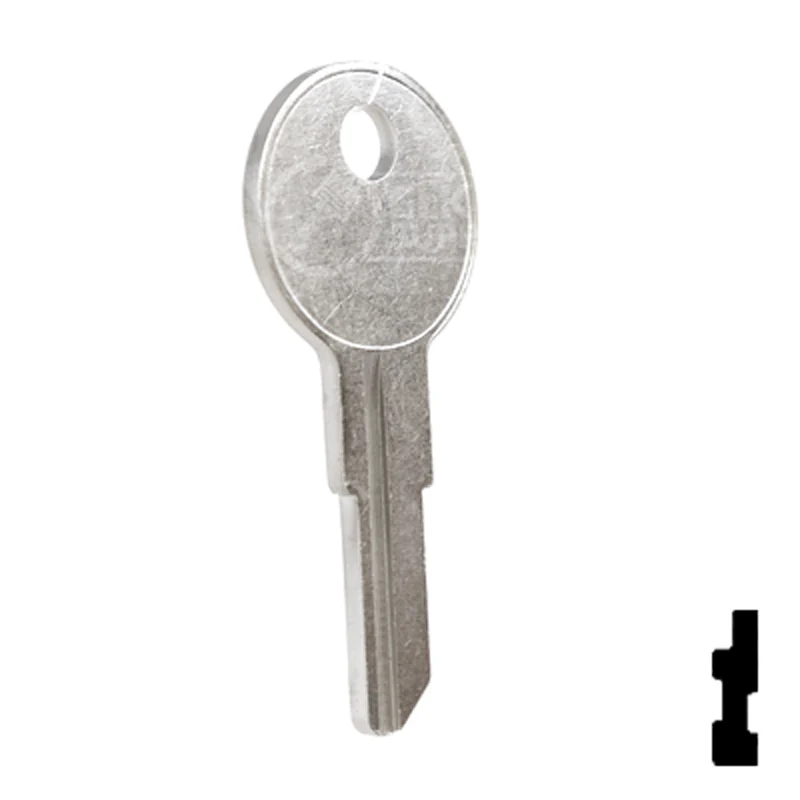 Uncut Key Blank | Illinois | 1043B, IL9 - Image 16