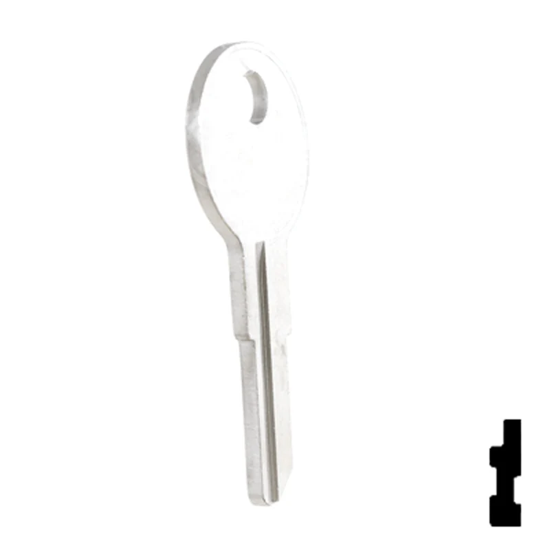 Uncut Key Blank | Illinois | 1043B, IL9 - Image 17