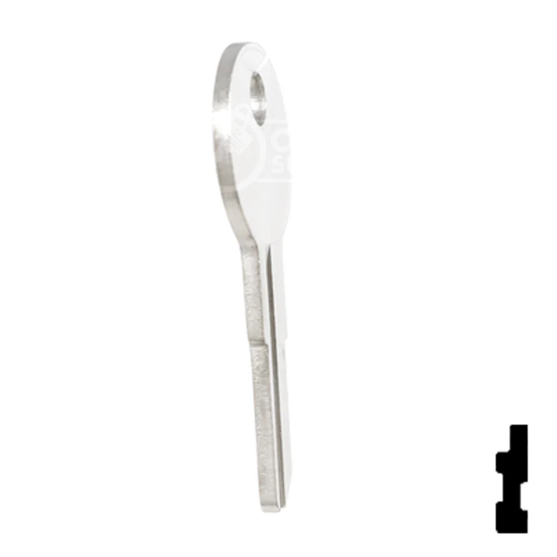 Uncut Key Blank | Illinois | 1043B, IL9 - Image 18