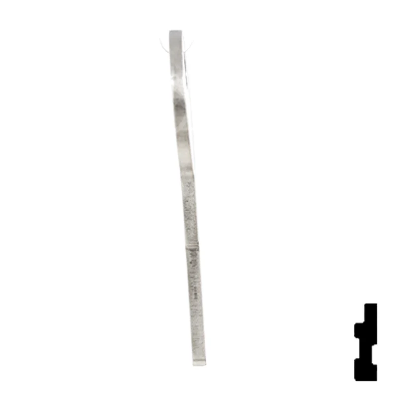 Uncut Key Blank | Illinois | 1043B, IL9 - Image 19