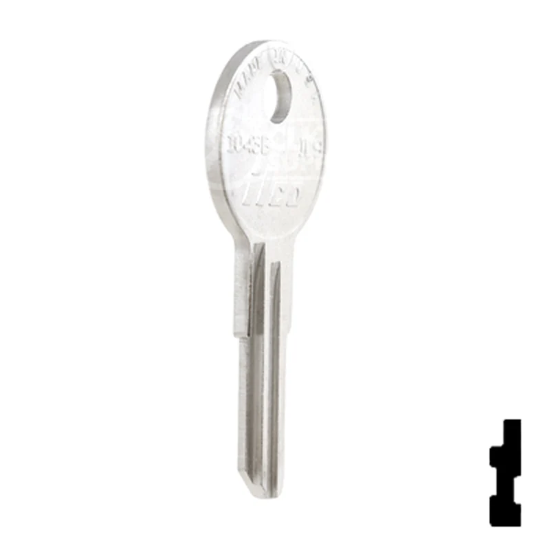 Uncut Key Blank | Illinois | 1043B, IL9 - Image 5