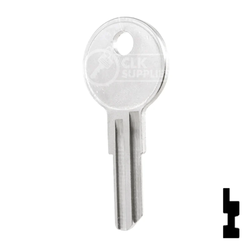 Uncut Key Blank | Illinois | 1043C - Image 11