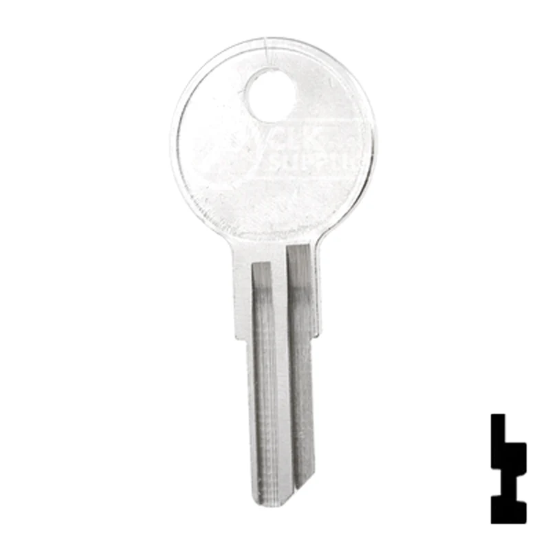 Uncut Key Blank | Illinois | 1043C - Image 12