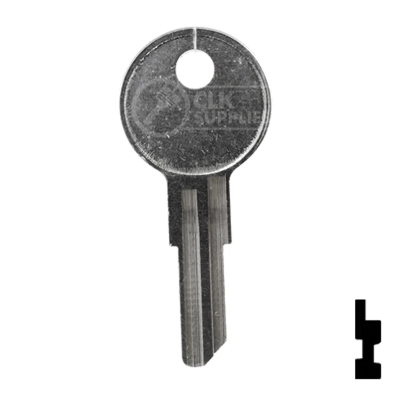 Uncut Key Blank | Illinois | 1043C - Image 13