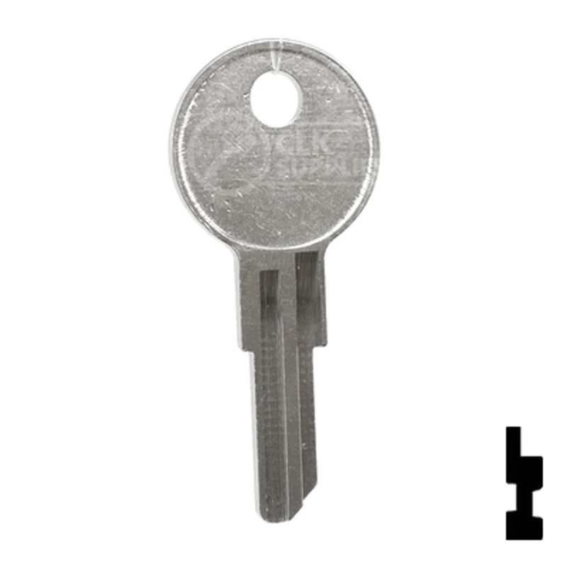 Uncut Key Blank | Illinois | 1043C - Image 14