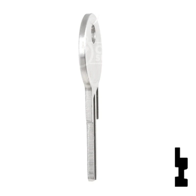 Uncut Key Blank | Illinois | 1043C - Image 18