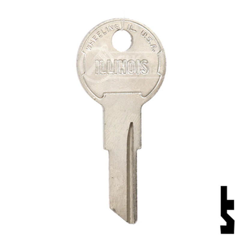 Uncut Key Blank | Illinois | BD227 - Image 2