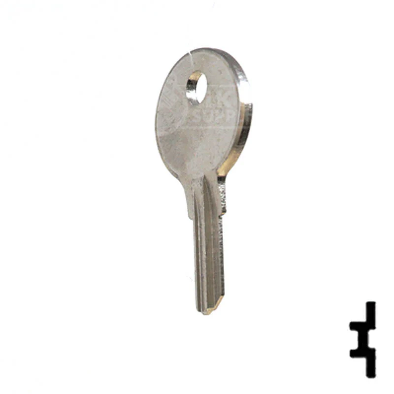 Uncut Key Blank | Illinois | O1007RG 1041S - Image 10