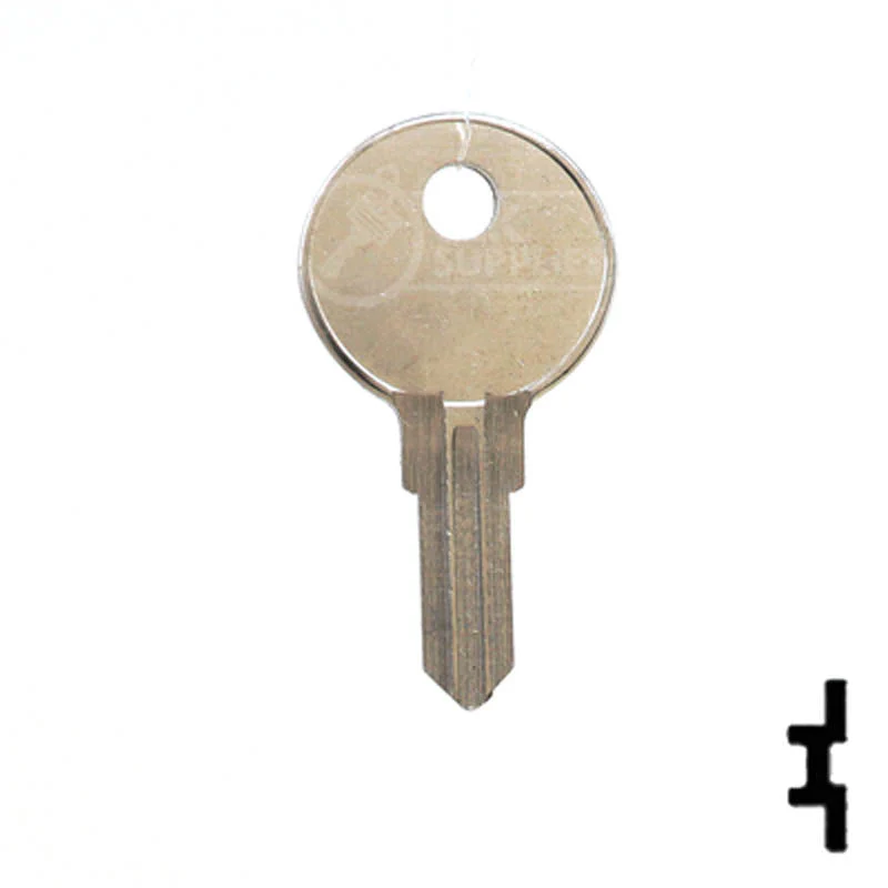 Uncut Key Blank | Illinois | O1007RG 1041S - Image 14