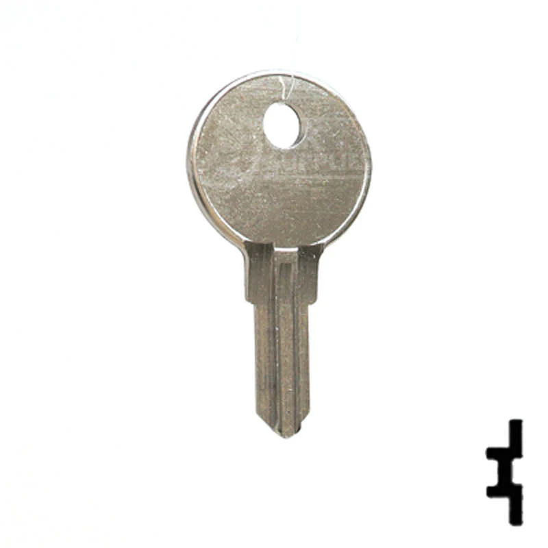 Uncut Key Blank | Illinois | O1007RG 1041S - Image 15