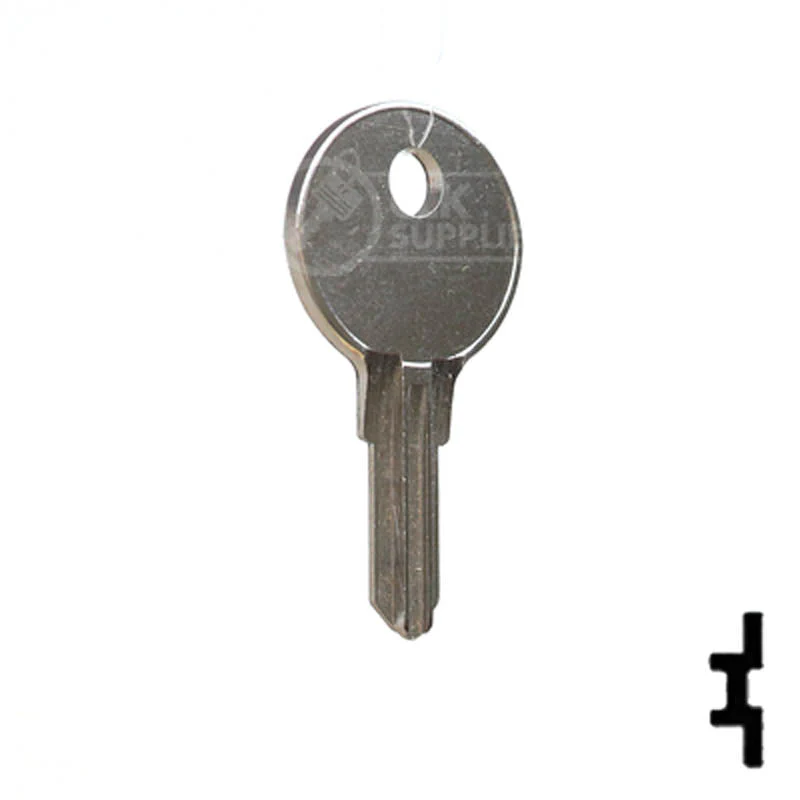 Uncut Key Blank | Illinois | O1007RG 1041S - Image 16