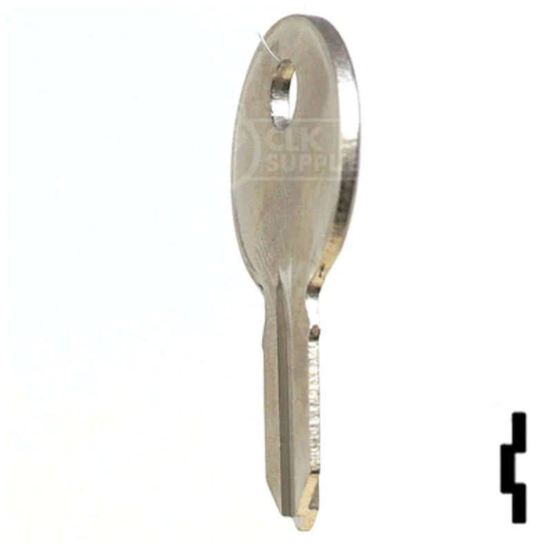 Uncut Key Blank | Illinois | S1041H - Image 9