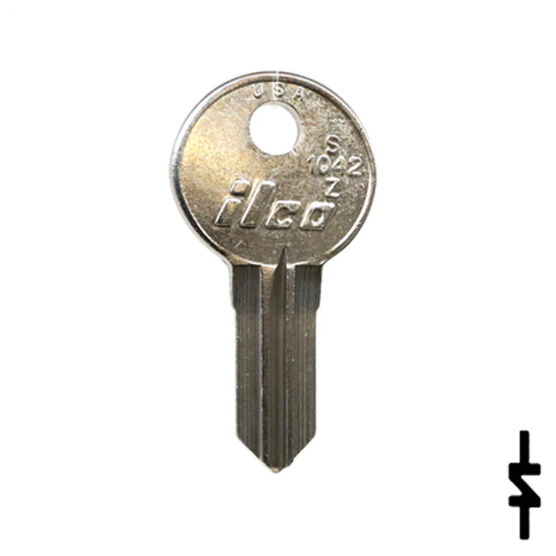 Uncut Key Blank | Illinois | S1042Z - Image 2