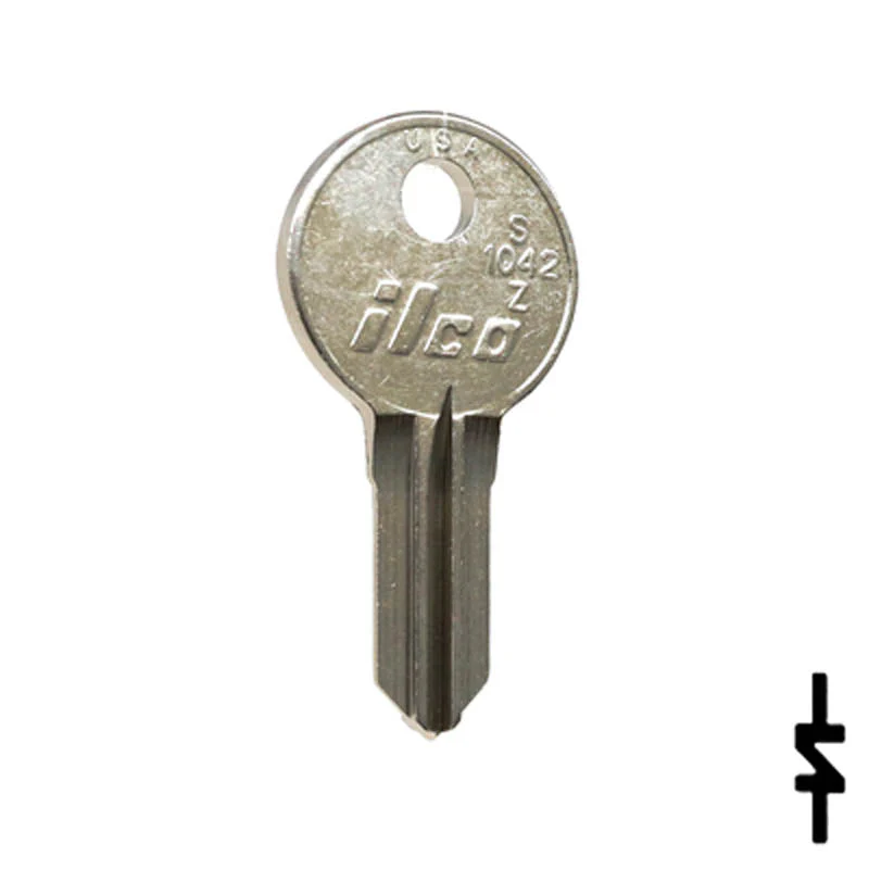 Uncut Key Blank | Illinois | S1042Z - Image 3