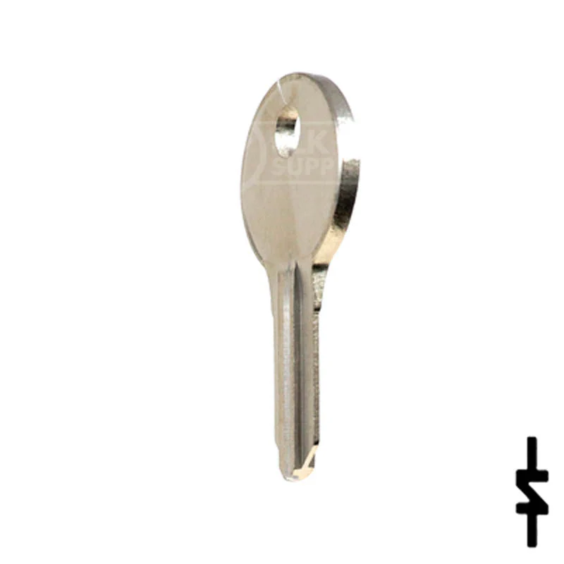 Uncut Key Blank | Illinois | S1042Z - Image 9