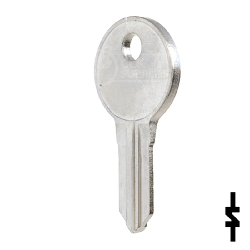 Uncut Key Blank | Illinois | S1042ZP - Image 10